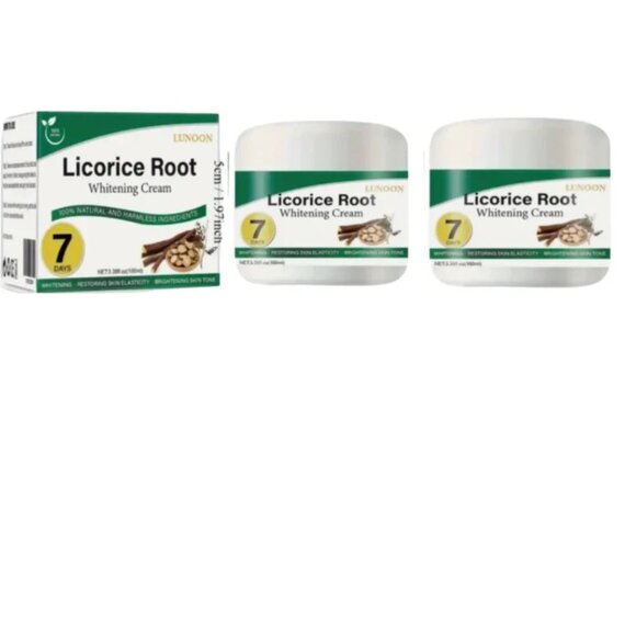 2  PCS Licorice Whitening Face Cream - Picture 1 of 5